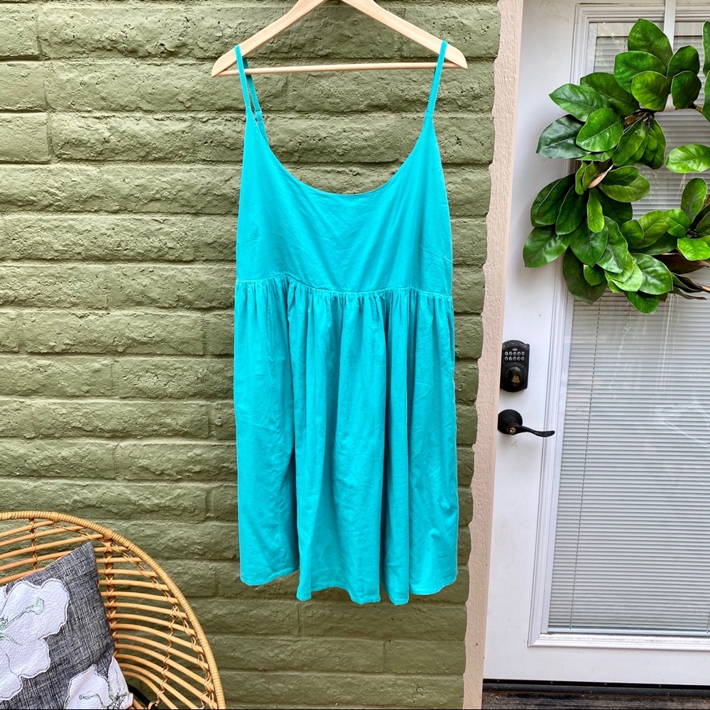 ASOS Curve Blue Layered Dress